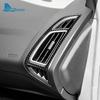 Real Soft Carbon Fiber Sticker For Ford Focus SE RS ST Ecoboost 2012-2015 2016 2017 2018 LHD RHD Car Side of trument Outlet