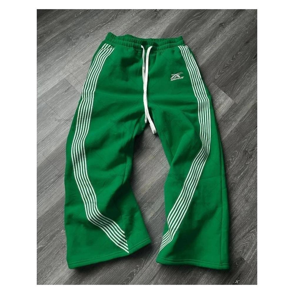 ZYLLO Barevné Street Hip-Hop Tepláky Y2K Harajuku Retro Kalhoty se širokými nohavicemi Americká Oversized Móda Volné a Všestranné Neformální