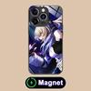 HSR Serval Glass MagSafe Mobile Phone Case for iPhone 17 16 15 14 13 12 11 Air Pro Max Plus Mini Colorful Cover