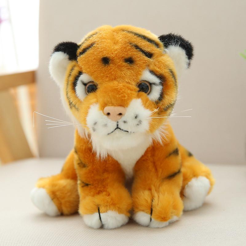 Plush Tiger Toy Animal Pillow For Kids Soft Toy Gift