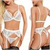 Erotic Underwear European and American, Sexy Women's Lace Underwear Three-point Suit