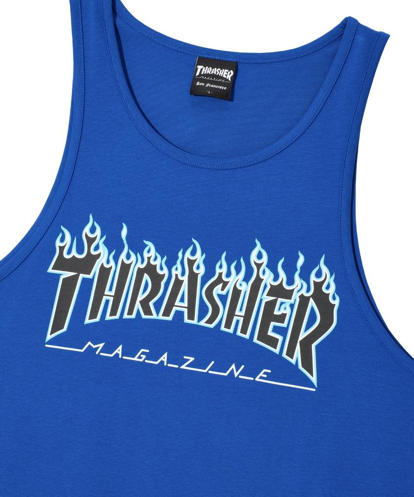 Treasure Flame Sleeveless Blue