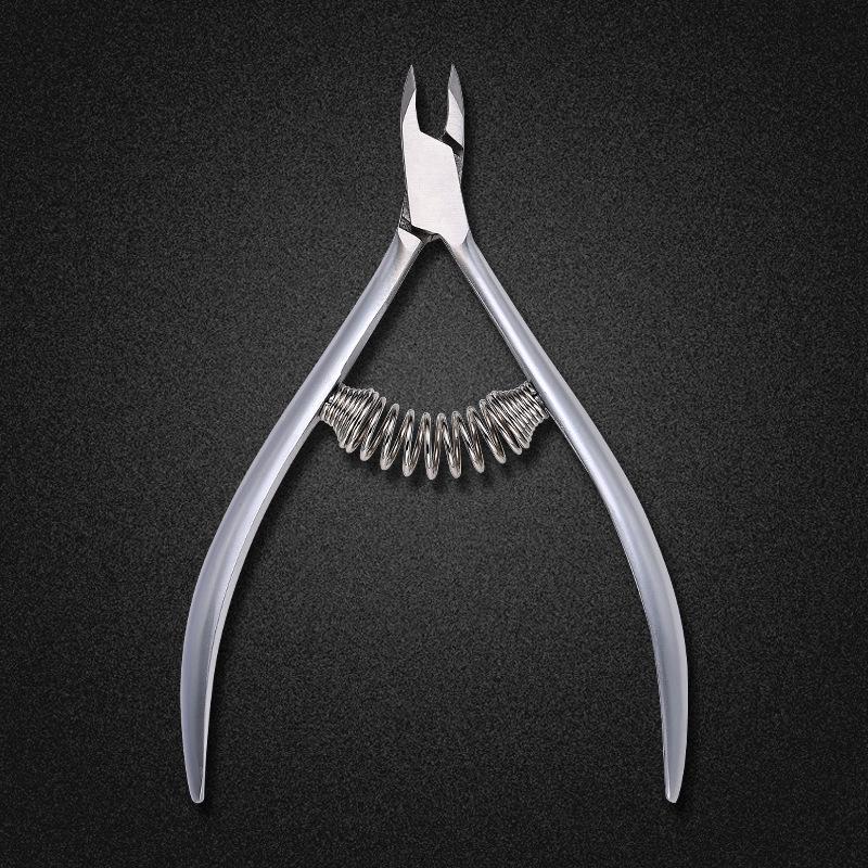 Professional Russian Style Stainless Steel Cuticle Nippers and Ingrown Toenail Clippers Set