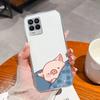 For Realme 8 Pro Case Lovely Cat Soft Transparent Phone Back Cover For Realme8 4G 5G Shockproof Comfortable TPU Silicone Bumper