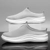 Men's Sneakers Comfortable Lightweight Soft Half Slipper Flat Running Shoes Outdoor Casual Sports Shoes Man Shoes Big Size 39-48