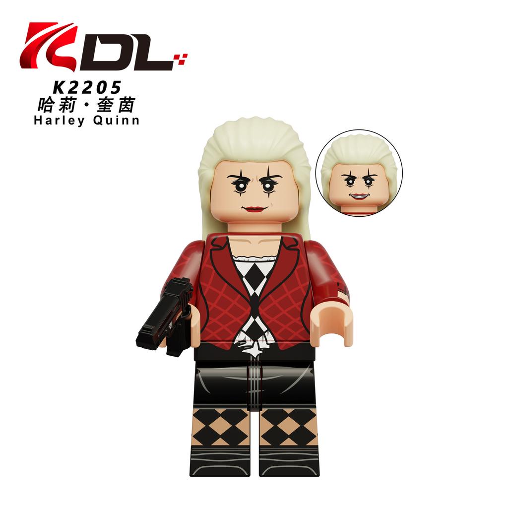 Kdl830 G0178 Super British Building Block Villain Clown Girl Harry Assembling Doll Toy