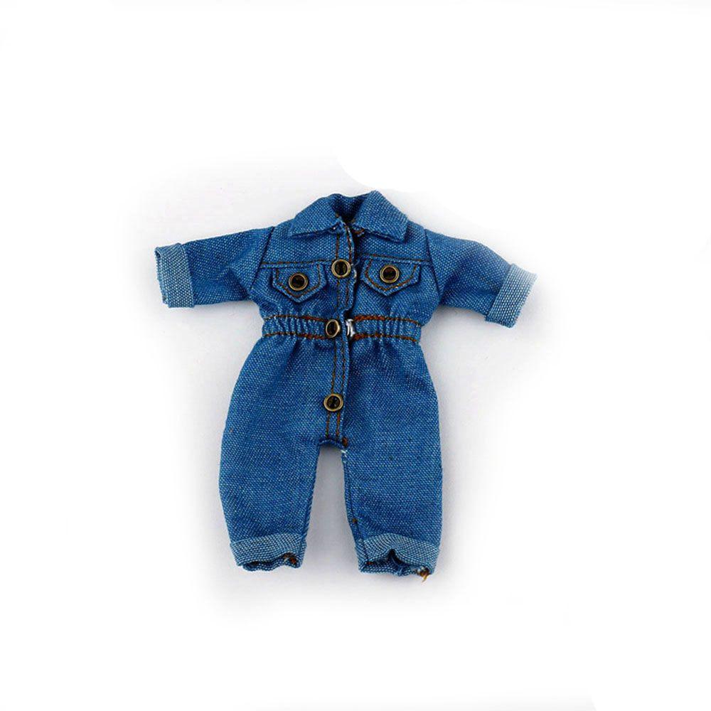 

Gift Toys For 1/11 OB11Dolls Obitsu11 Doll Accessories Doll Overalls Denim Pants Doll Clothes 5