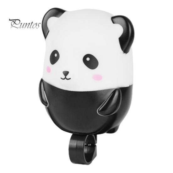 Cartoon Bike Bell Cute Squeeze Bicycle Horn Loud Clear Sound Easy Installation On 0.87" Handlebars Bicycle Bell Lightweight Plastic Silicone