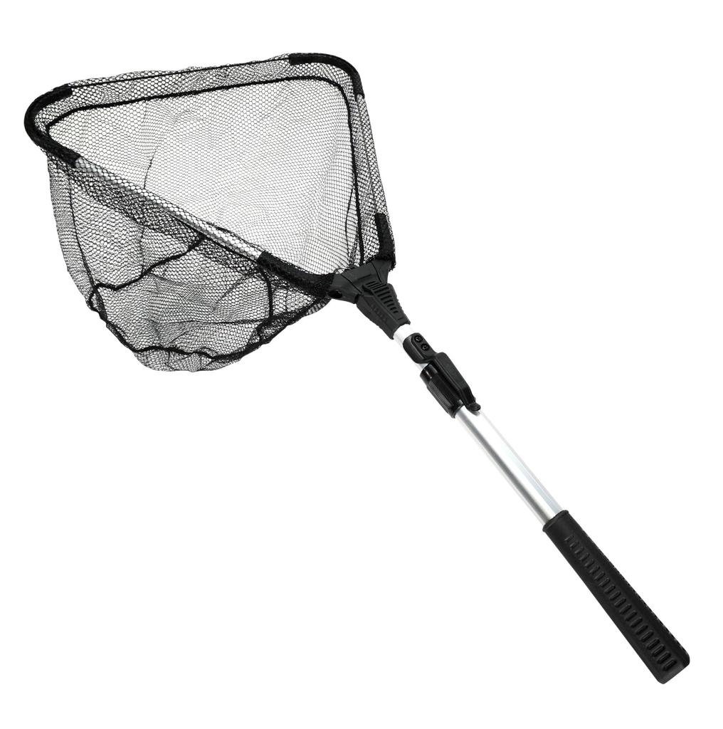 Dress Folding Landing Net 100 Fishing Fish Catching Cat Fish Catching Rubber Shrimp Fishing Lightweight - Net, Net, Net, Net, Net, Gear, Extendable,