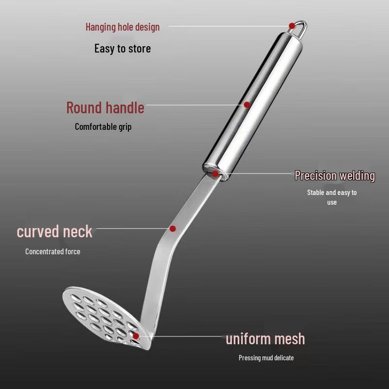 Zhaoran Stainless Steel Potato Masher