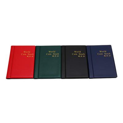 Münzhalter Sammleralben Mini-Penny-Aufbewahrungstasche Geld sammeln Organizer 120 Fächer Münzsammlung Gedenkalbum Buch