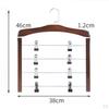 Non-slip Wooden Skirts Coat Hanger Clothes