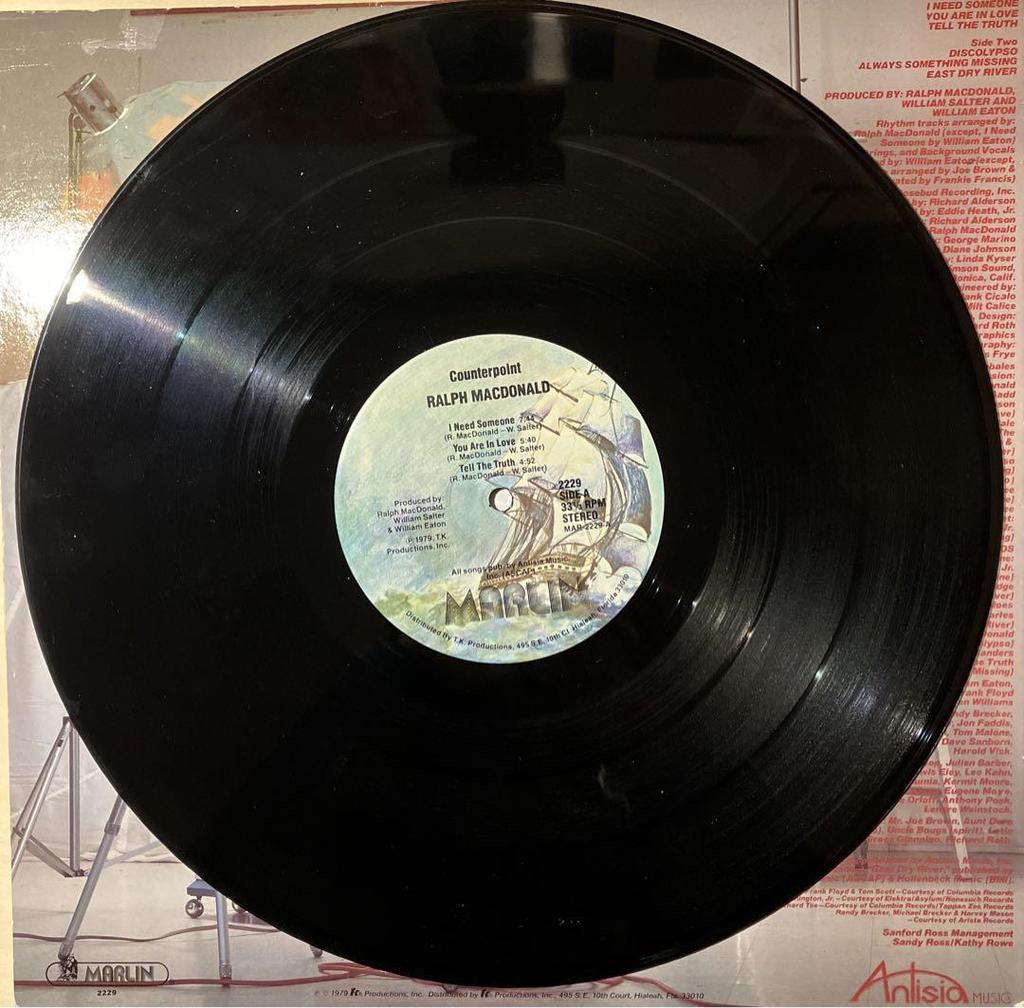 [USED] Price Reduced! Ralph McDonald Counterpoint LP