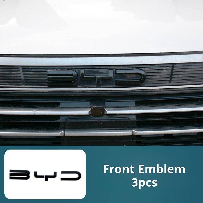 

For BYD King Seal 5 DM-i Car Front Rear Badge Sticker Cover Tail Emblem Decal Exterior Modification Accessories