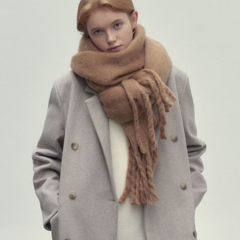 LOEIL FIRST LABEL BOLD SCHAL_KAMEL