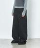 LLUD Incision Pocket Pants Black