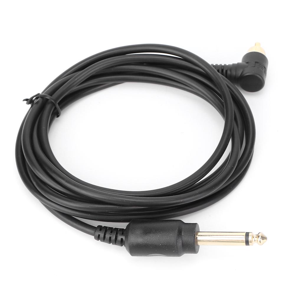 Tattoo Clip Cord Power Supply Machine Interface Cable RCA Interface 6.35mm Audio Plug