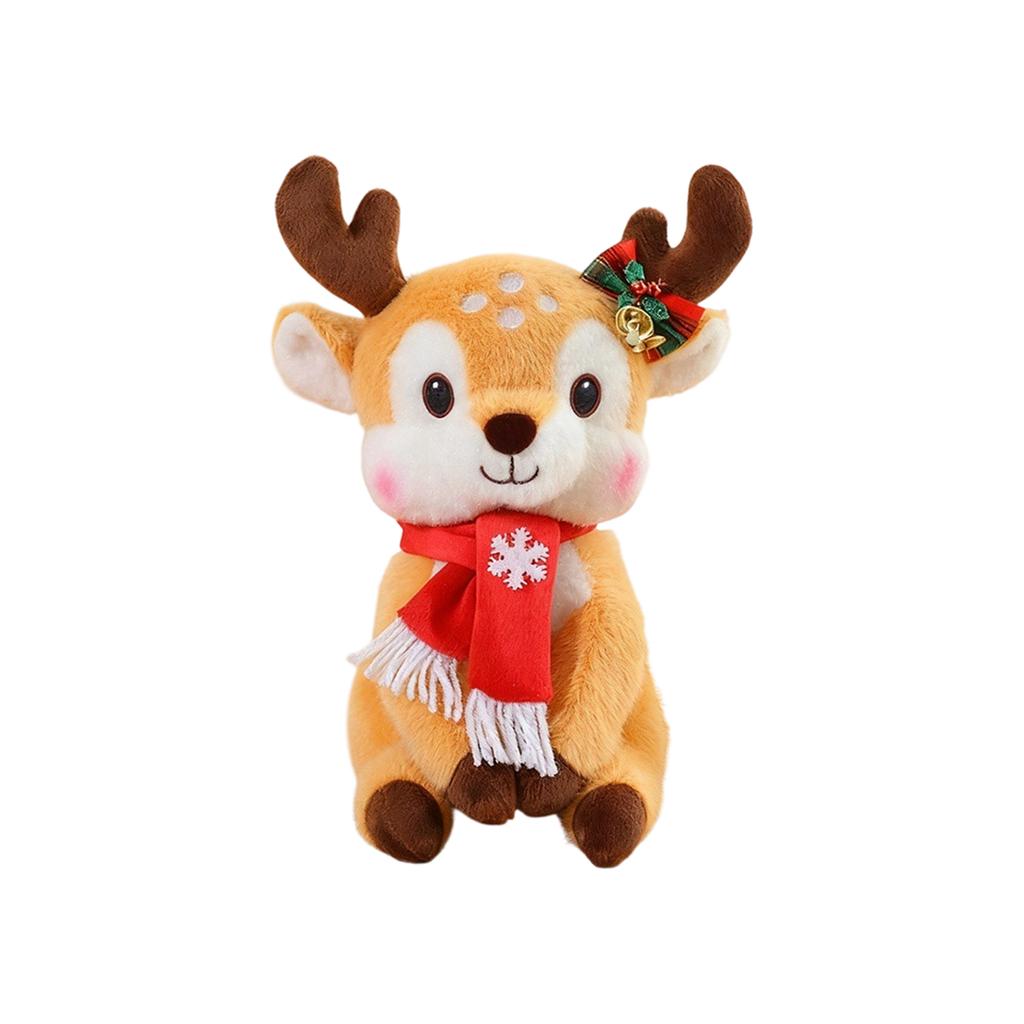 Christmas Deer Doll Plush Toy Gift Doll (without Label)