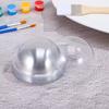 10/20/50PCS DIY Half Ball Cover Clear Candy Dome Set Plastic Half Dome Ornament Christmas Halloween Party Gift Packaging Cover