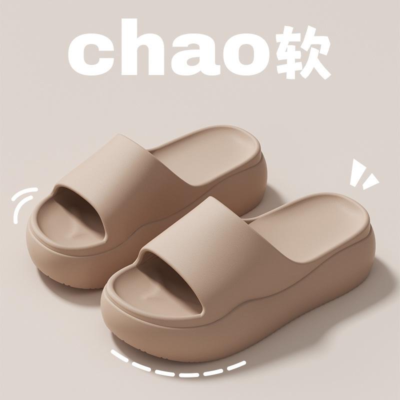 Kule tøfler kvinner bruker tykk bunn hjem innendørs sklisikker hjemmesommer baderom menn