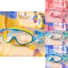 Childrens Swimming Goggles Hd Waterproof Antifog Large Frame For Kids Pool Water Sport