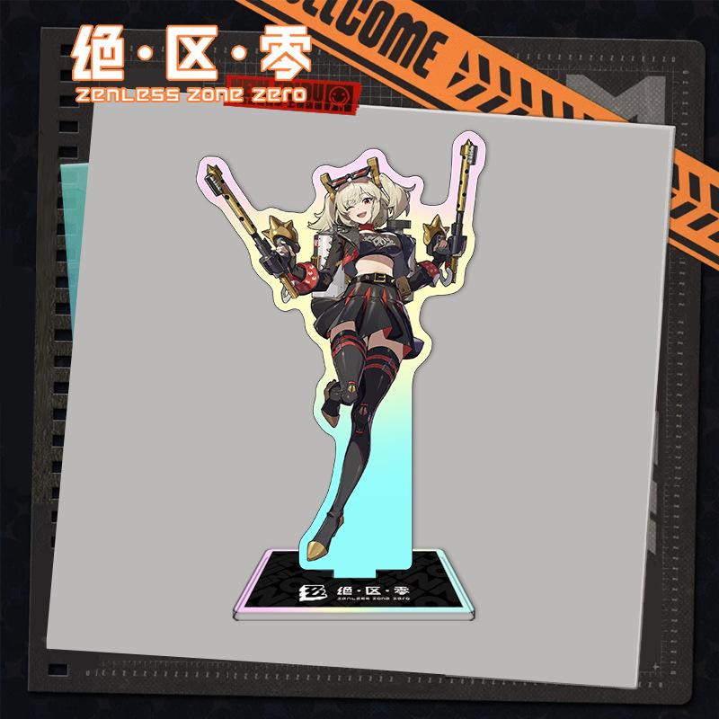 Zenless Zone Zero Nicole Demara Lighter Acrylic Stand Model Tsukishiro Yanagi Asaba Harumasa Collect Desktop Decoration Gifts