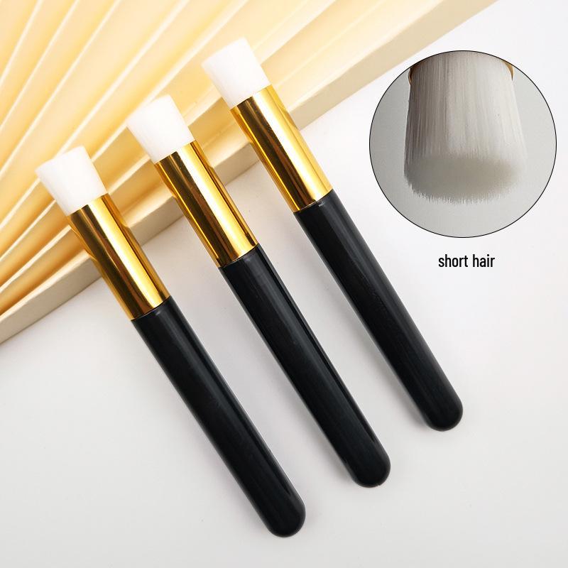 Angled Nose Shadow & Eyelash Cleaning Brush - Blackhead Remover, Makeup & Beauty Tool