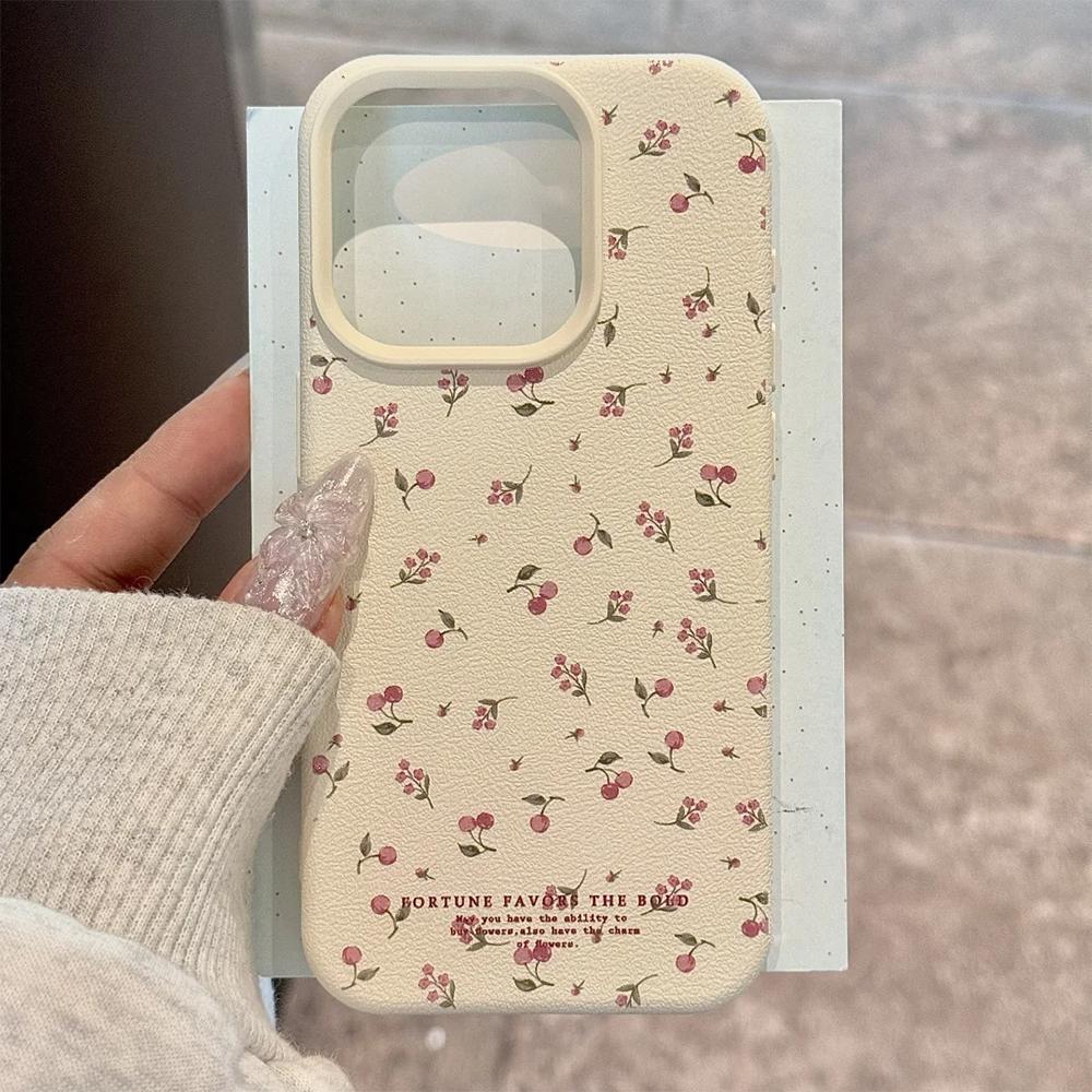 Phone Case for iPhone 11 13 XR XS Max Case iPhone 12 14 15 16 Pro Max 12 Pro 15 Plus Leather Painted Waterproof Drop-proof and Wear-resistant Cartoon