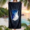 TSG Hoffenheim FC Aufdruck Schnelltrocknendes Strandtuch Mikrofaser Saugfähig Tragbar Reise Schwimmtuch