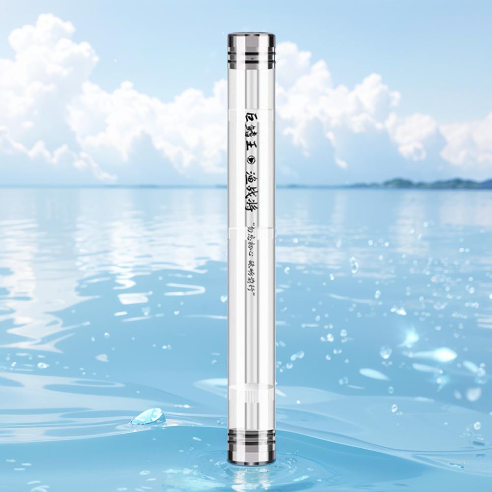 Fishing Float Container Large Capacity Fishing Rod Float Storage Tube Thicken Fishing Float Packaging Tube for Sea Fishing