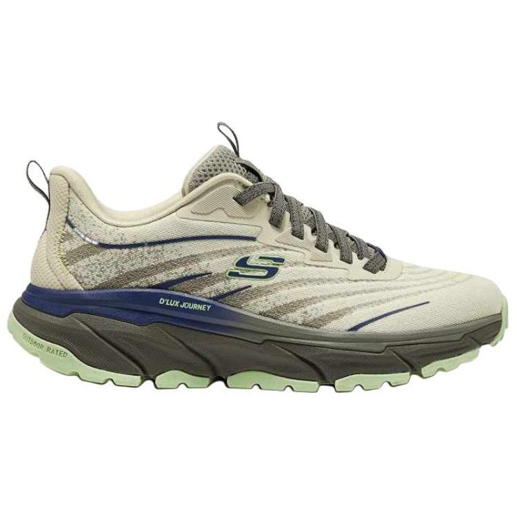 Skechers DLUX Journey Lightweight Comfortable Durable Low-Top Outdoor Functional Shoes Men shoes Light-Blue 237416-NTBL