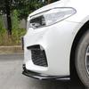 Für BMW 5 G30 G31 525i 530i 530d 540i M 2017-2020 Auto Frontstoßstange Lippe Kinnschutz Diffusor Abdeckung Deflektor Karosserie-Kits Glanzschwarz