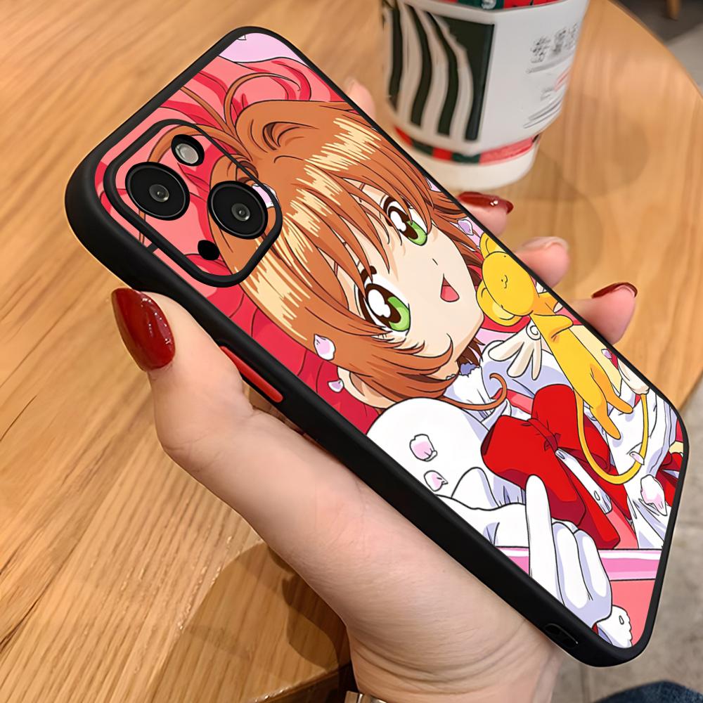 Cardcaptor Sakura Phone Case For IPhone 17 16 15 Pro Max 14 Pro 1613 11 12 Mini Xs Xr Plus Se Matte Back Cover