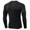 Workout-T-Shirt für Herren, langärmelig, Kompressionsshirts, cooles, schnelltrocknendes Sportunterhemd, Baselayer, Athletic Gym-T-Shirt