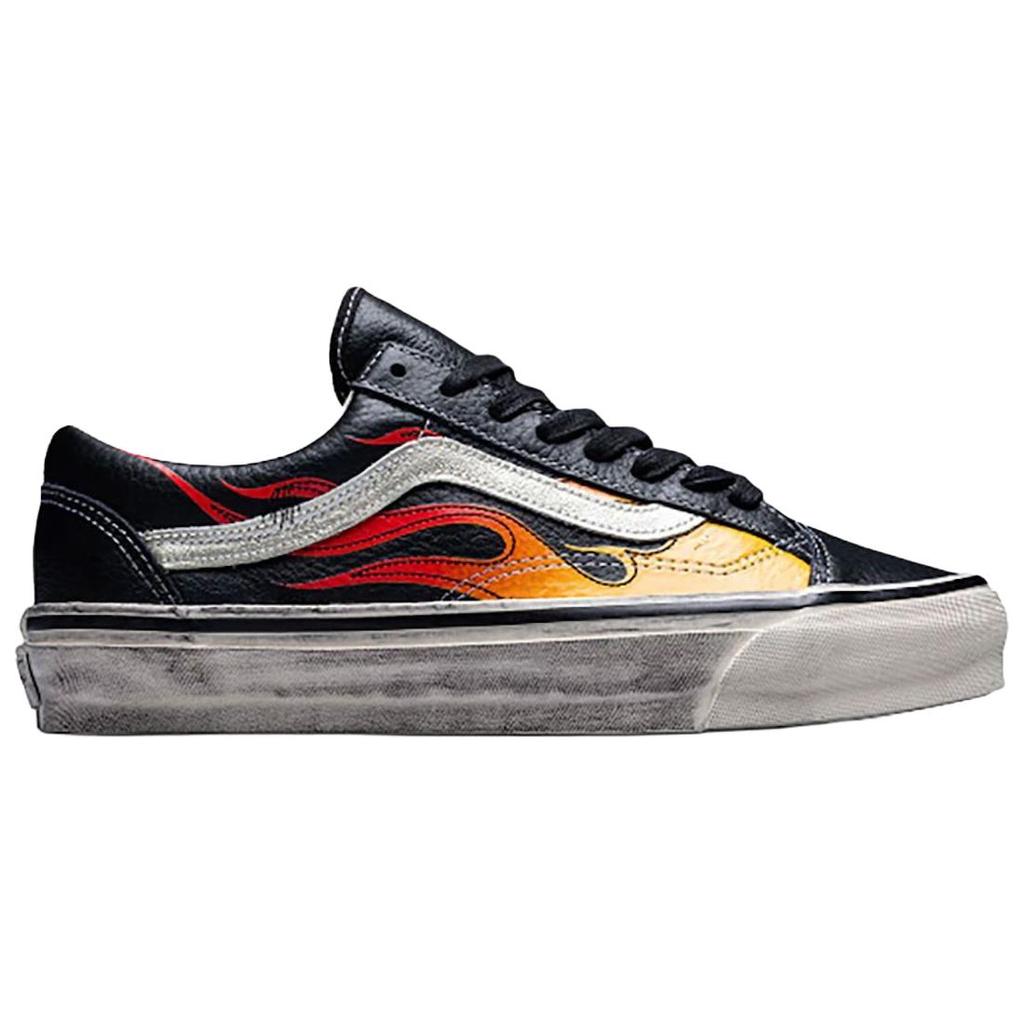 Vans Old Skool LX Archive Flame Black Unisex Sneakers Orange-Red VN000D9RCJK