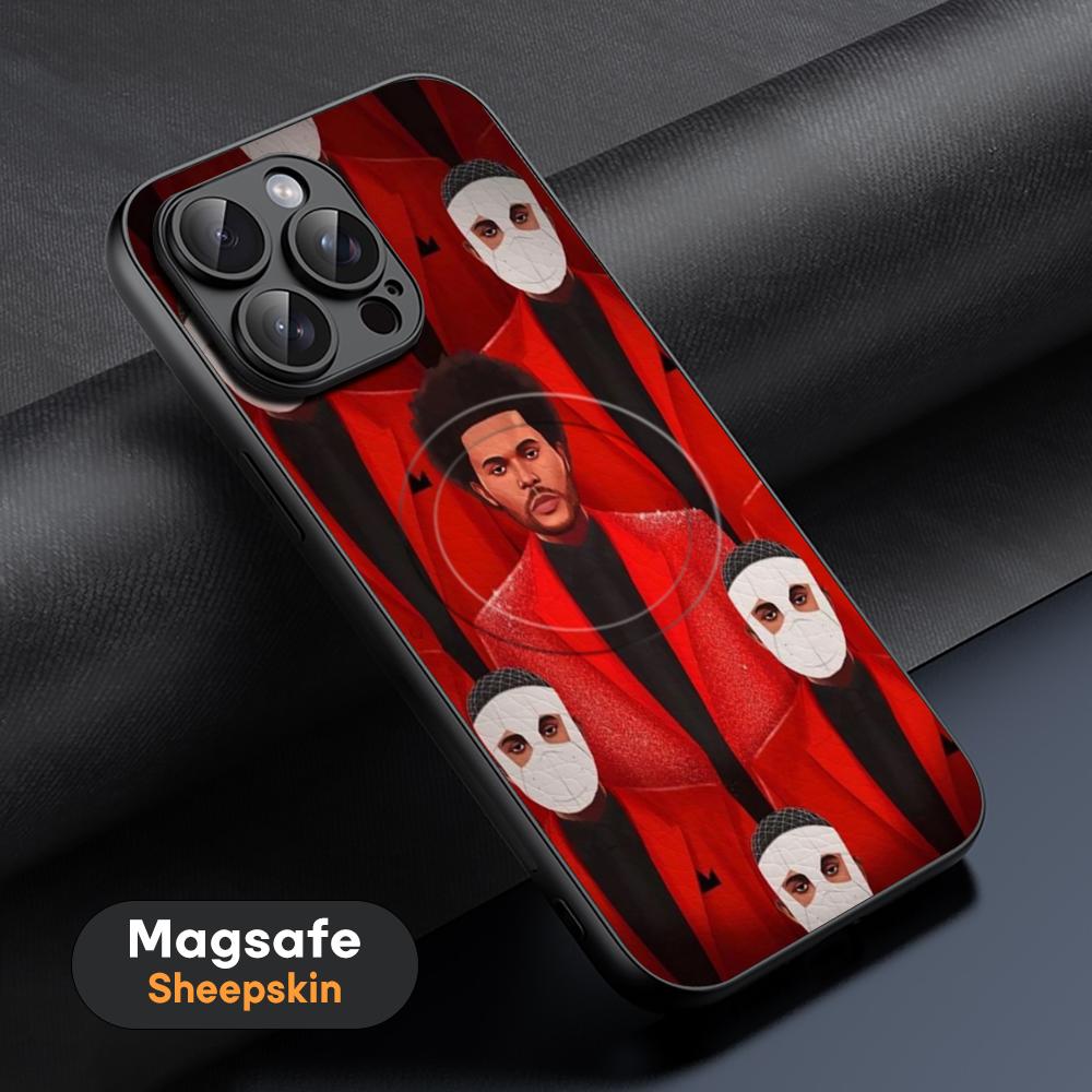 Hot W-Week-NDES Star Cool Phone Case For iPhone 17 16 15 14 13 12 11 Plus Pro Max  High-end Luxury Magsafe Sheepskin