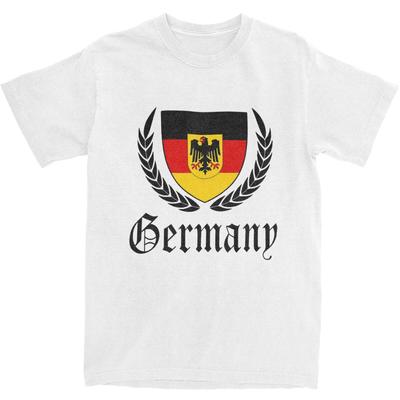 Germany Flag Eagle T Shirt Male German Vintage 100 Cotton TShirts Beach O Neck Hip Hop Tees Design Big Size Tops