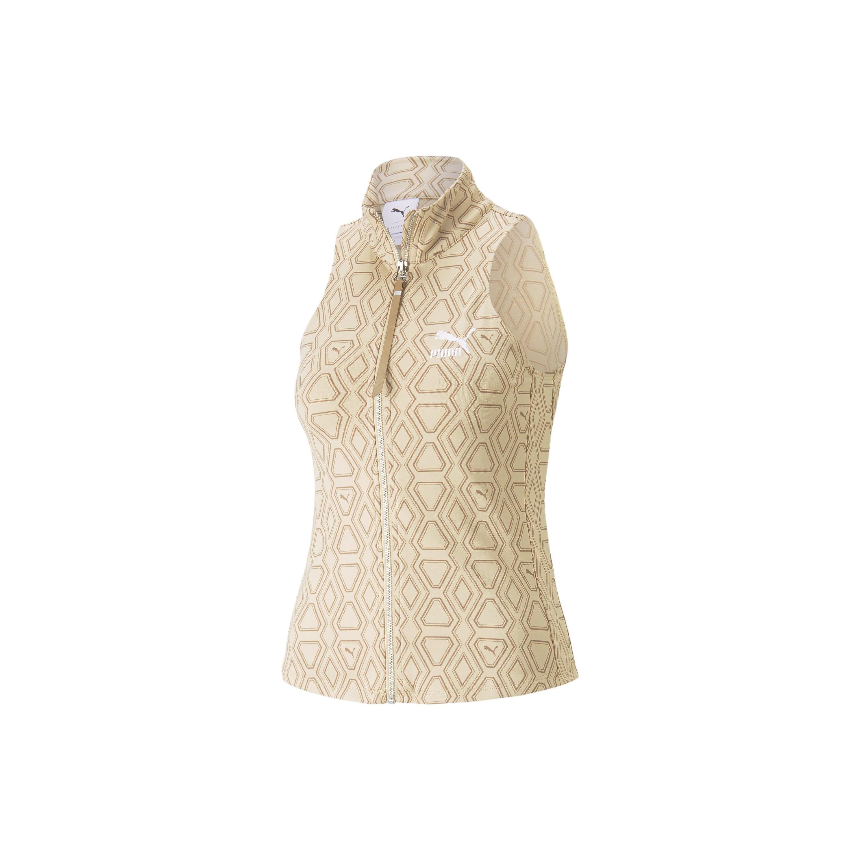 

Puma Luxe Sport T7 Вязаный Топ Женские Топы Светло-песочный 538018-67 S