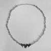 Personality Hip-hop Style Hollowed-out Black Butterfly Pendant Necklaces for Woman Men Thorny Collarbone Chain Hot Girl Jewelry