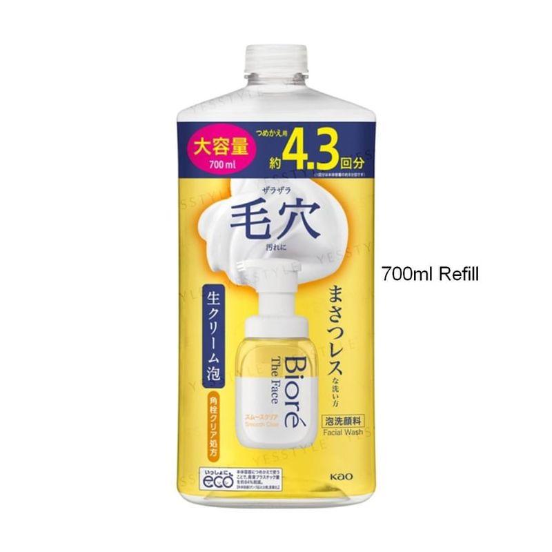 Kao - Biore The Face Foam Facial Cleanser Smooth Clear