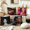 Actress M-Megan Fox Cushion Cover Car Throw Pillow Case For Sofa Car Christmas Gift 40x40cm 45x45cm