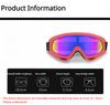 Motorcycle Goggles Dirt Bike ATV Motocross Anti-UV Dustproof Goggles for Men Women Kids Youth Adult
