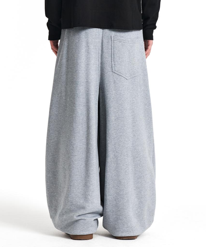 Gicheol Easier Balloon Sweat Pants (Melange Gray)