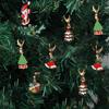 1PC Enamel Backpack Decorative Clip for Keys Party Alloy Bag Pendants Christmas Keychain Gifts Storage Wallet Aesthetic