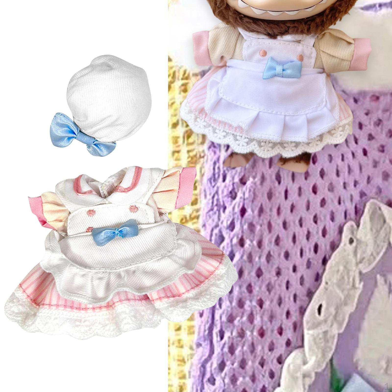 

17 см плюшевая кукла одежда костюмы, ролевые игры, мода, фото реквизит, плюшевые аксессуары, милые мягкие baking suit