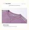 Women's Summer Round Neck Short Sleeve Sportswear Set: Two-Piece T-Shirt & Pants