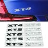 For Cadillac XT4 XT5 XT6 XTS CT4 CT5 CT6 AWD ATS-L 3D Car Rear Trunk Sticker Logo Letters Decals Badge Auto Exterior Accessories