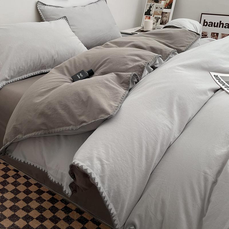 Duvet Cover bedsheets set with pillowcase Bedding Linens Set for Queen/King Bed Bedding Comforter sets edredones de cama