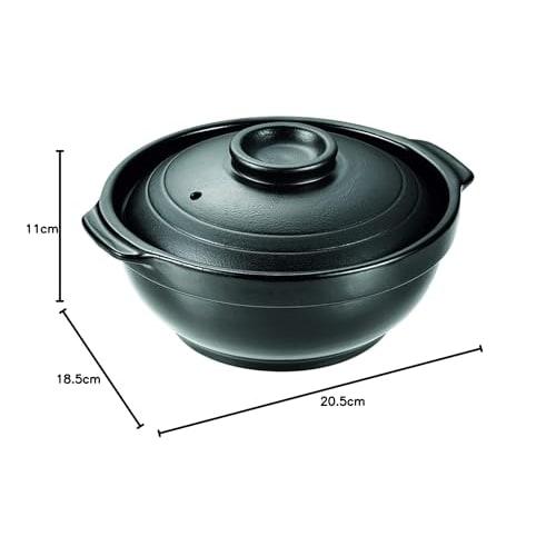 Pearl Metal Irori Pot, Ceramic, Japanese Kaiseki Style, HB-5214