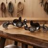 Western Spurs Antique Finish Spur with Rowel for Ranch Workers